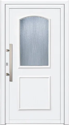 Porte d’entrée SK-4, série Classique, blanc