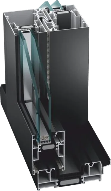 Coupe du coulissant aluminium MB-59 Slide (Aluprof)