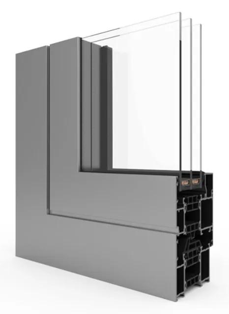 Coupe d’angle du profilé Aliplast Superial